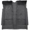 72-73 Ford Gran Torino Complete Carpet 01 Black