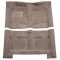66-70 Plymouth Belvedere Complete Carpet 10 Dark Brown