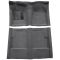 63-65 Mercury Comet Complete Carpet 01 Black