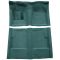 63-65 Mercury Comet Complete Carpet 05 Aqua