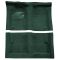 74 Plymouth Barracuda Complete Carpet 859 Light Jade Green