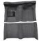 60-65 Ford Ranchero Complete Carpet 01 Black