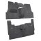55-57 Pontiac Chieftain Complete Carpet 01 Black