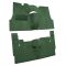 55-57 Pontiac Chieftain Complete Carpet 38 Light Green