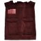 83-87 Dodge Charger Complete Carpet 4305 Oxblood