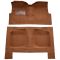 59-60 Cadillac DeVille Complete Carpet 10 Dark Brown