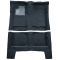68-69 Ford Thunderbird Complete Carpet 07 Dark Blue