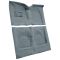 62-64 Buick Wildcat Complete Carpet 42 Silver Mink