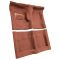 66-70 Dodge Coronet Complete Carpet 21 Burnt Orange