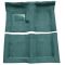 67 Plymouth GTX Complete Carpet 05 Aqua