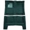 68-69 Ford Thunderbird Complete Carpet 05 Aqua