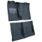 63-66 Plymouth Valiant Complete Carpet 07 Dark Blue