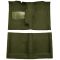 63-66 Plymouth Valiant Complete Carpet 14 Moss Green