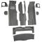 78-84 BMW 733i Complete Carpet 801 Black