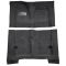 71-73 Cadillac Calais Complete Carpet 01 Black