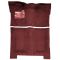 74-75 Buick Century Complete Carpet 4305 Oxblood