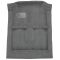 85-88 Dodge Colt Complete Carpet 8082 Crystal Blue