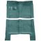 64-67 Oldsmobile Cutlass Complete Carpet 05 Aqua