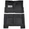 65-70 Cadillac DeVille Complete Carpet 01 Black