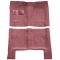 65-67 Pontiac LeMans Complete Carpet 13 Maroon