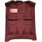 88-90 Dodge Omni Complete Carpet 4305 Oxblood