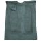 83-86 Pontiac Parisienne Complete Carpet 8042 Silver Grn/Jade