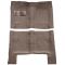 64-67 Buick Skylark Complete Carpet 10 Dark Brown
