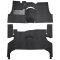 56-57 Pontiac Chieftain Complete Carpet 01 Black