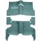58 Chevrolet Impala Complete Carpet 15 Teal