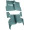 58 Chevrolet Impala Complete Carpet 15 Teal
