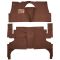 57-58 Buick Special Complete Carpet 39 Dark Copper