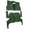 57-57 Oldsmobile Starfire Complete Carpet 38 Light Green