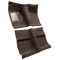 64 Ford Mustang Complete Carpet 10 Dark Brown