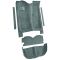 82-86 GMC Caballero Complete Carpet 8042 Silver Grn/Jade
