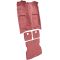 83-86 Mercury Capri Complete Carpet 4305 Oxblood