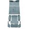 74-83 Jeep Cherokee Complete Carpet 819 Dark Blue