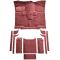 76-86 Jeep CJ7 Complete Carpet 4305 Oxblood