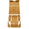 84-91 Jeep Grand Wagoneer Complete Carpet 850 Chamoise