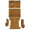 87-95 Nissan Pathfinder Complete Carpet 9205 Cognac