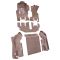 97-06 Jeep Wrangler Complete Carpet 7701 Graphite