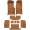 73-75 Chevrolet Corvette Complete Carpet 01 Black