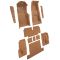 71-75 Chevrolet Corvette Complete Carpet 7140 Medium Saddle