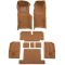 71-75 Chevrolet Corvette Complete Carpet 01 Black