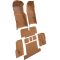 71-75 Chevrolet Corvette Complete Carpet 18 Silver