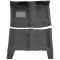 67-69 Dodge Dart Complete Carpet 01 Black