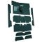 63-65 Mercury Comet Complete Carpet 05 Aqua