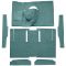 63-65 Mercury Comet Complete Carpet 05 Aqua