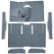 63-65 Mercury Comet Complete Carpet 07 Dark Blue