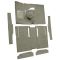 63-65 Mercury Comet Complete Carpet 18 Silver