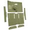 63-65 Ford Ranchero Complete Carpet 14 Moss Green